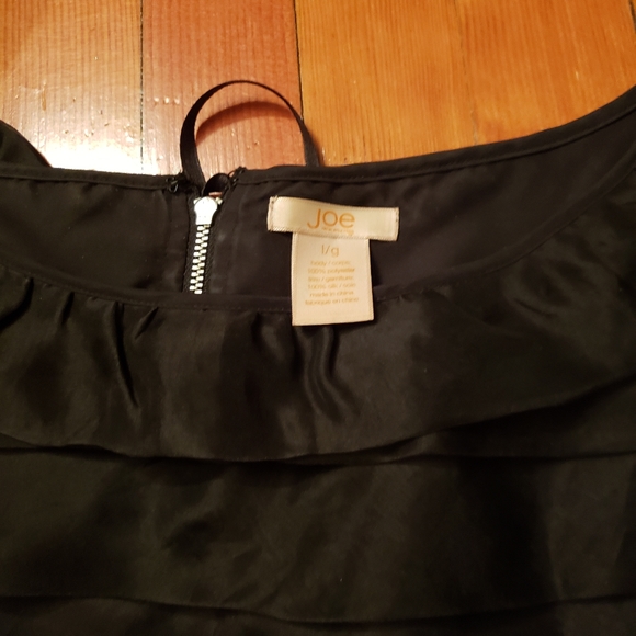 Joe layered black sleevless top - Picture 3 of 3